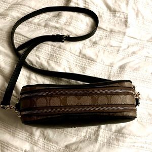 Coach Double Zip Camera Crossbody